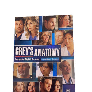Greys Anatomy: The Complete Eighth Season (DVD, 2012, 6-Disc Set)